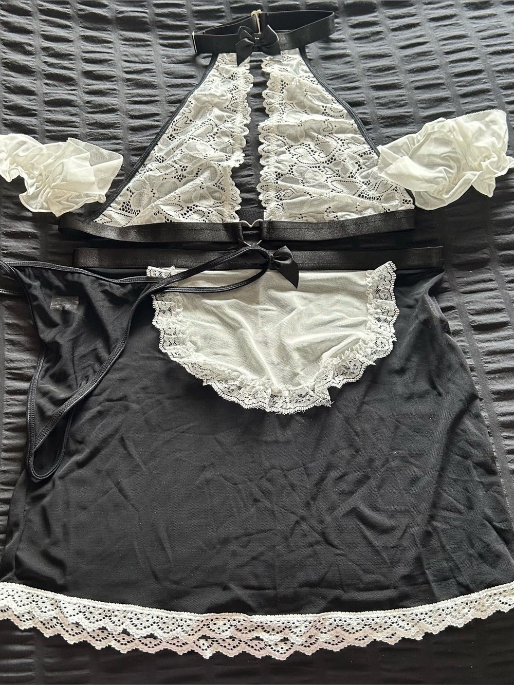 NWOT Maid Lingerie Set
